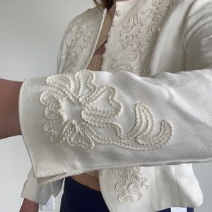 Military, embroidered jacket